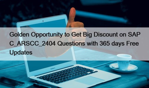 Golden Opportunity to Get Big Discount on SAP ...